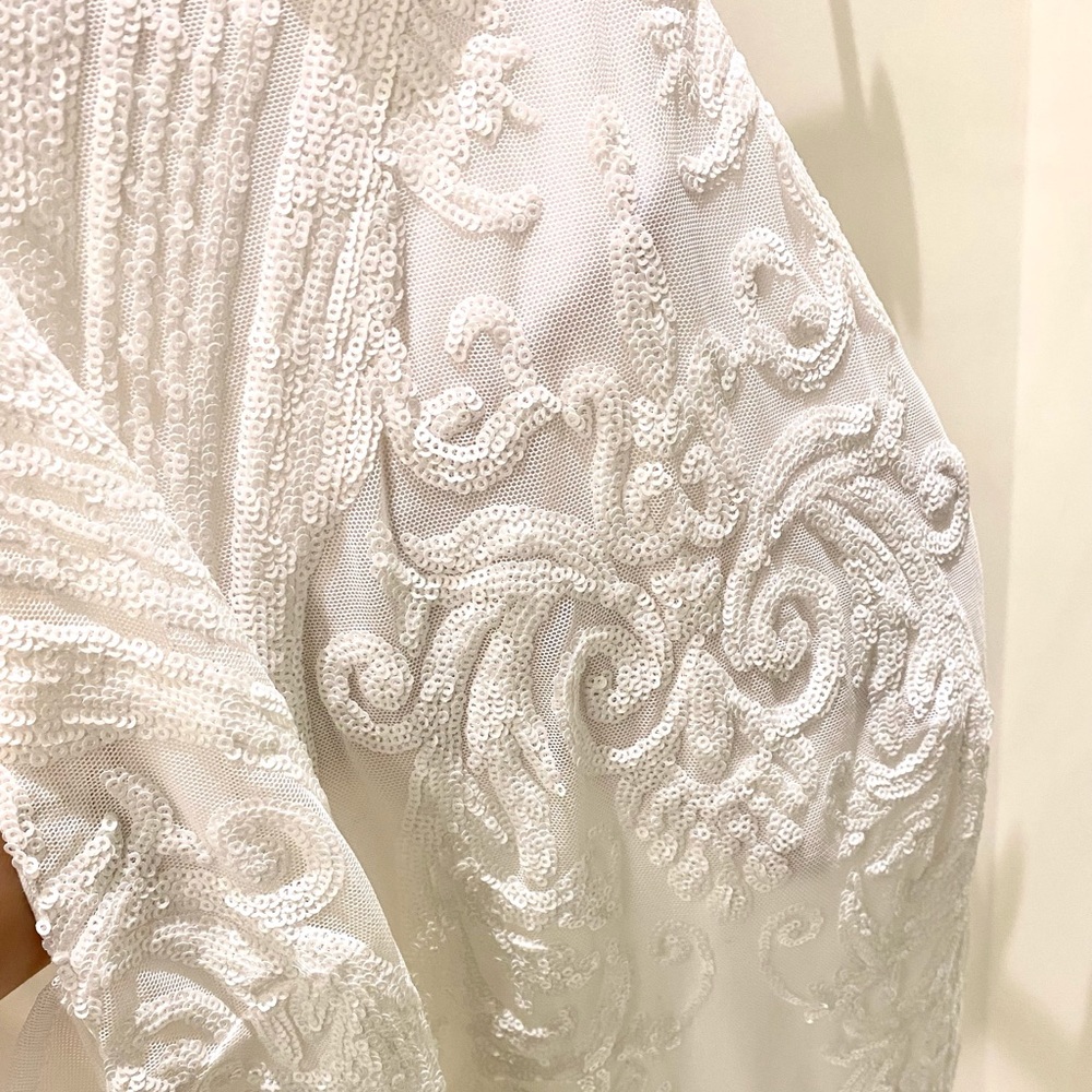 Fully Beaded Wedding Gown
